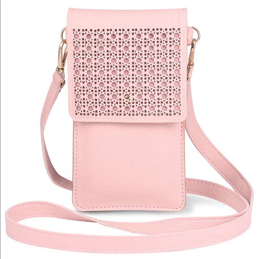 Small Crossbody Strap Bag Pockets Cell Phone Purse